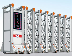 鋁合金伸縮門(mén)的輕便與高強(qiáng)度特點(diǎn)